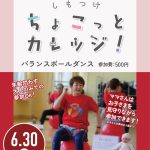 ちょこカレ！バランスボール